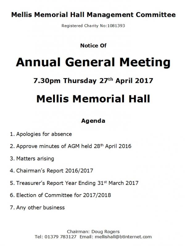2017 AGM